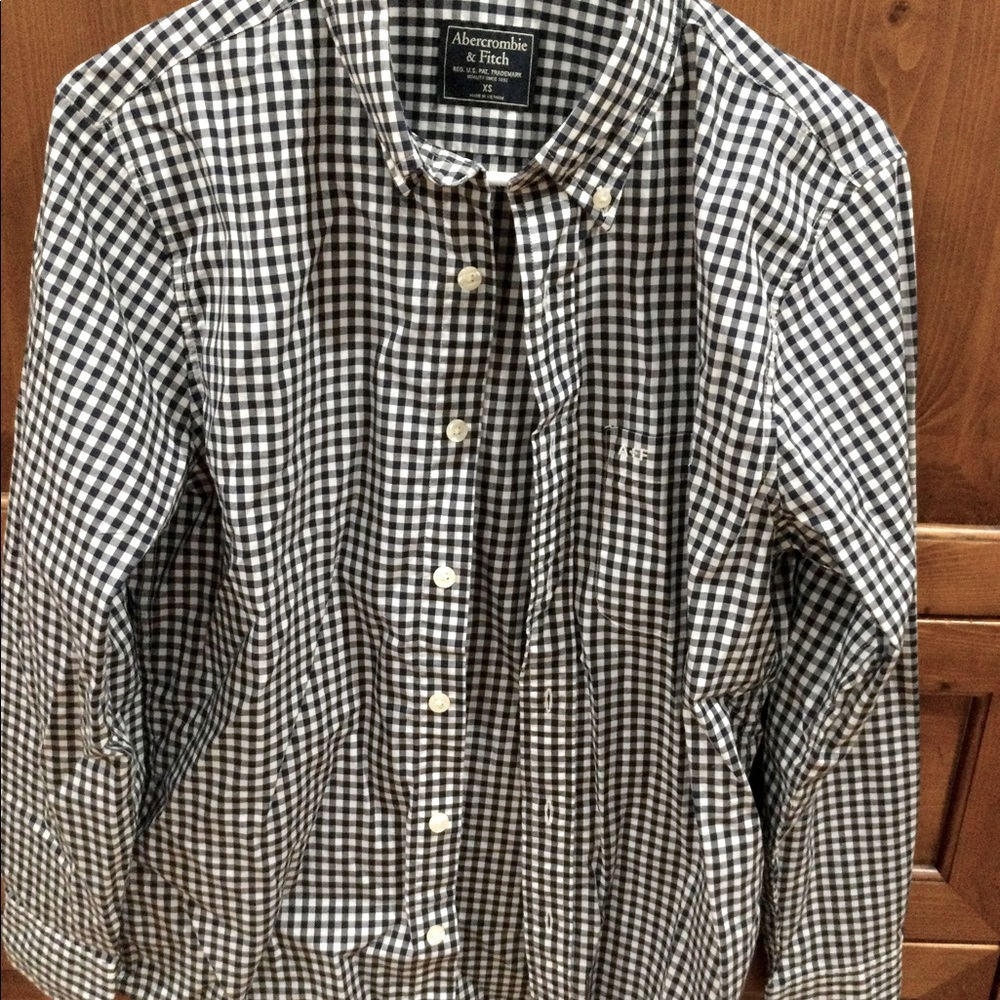Abercrombie plaid shirt